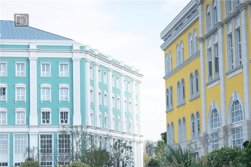 立邦外墻質感漆效果圖案例之（華為研發基地）